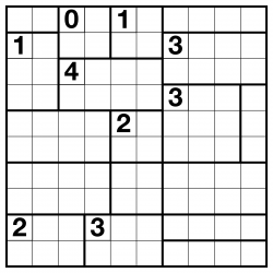 Heyawake puzzle
